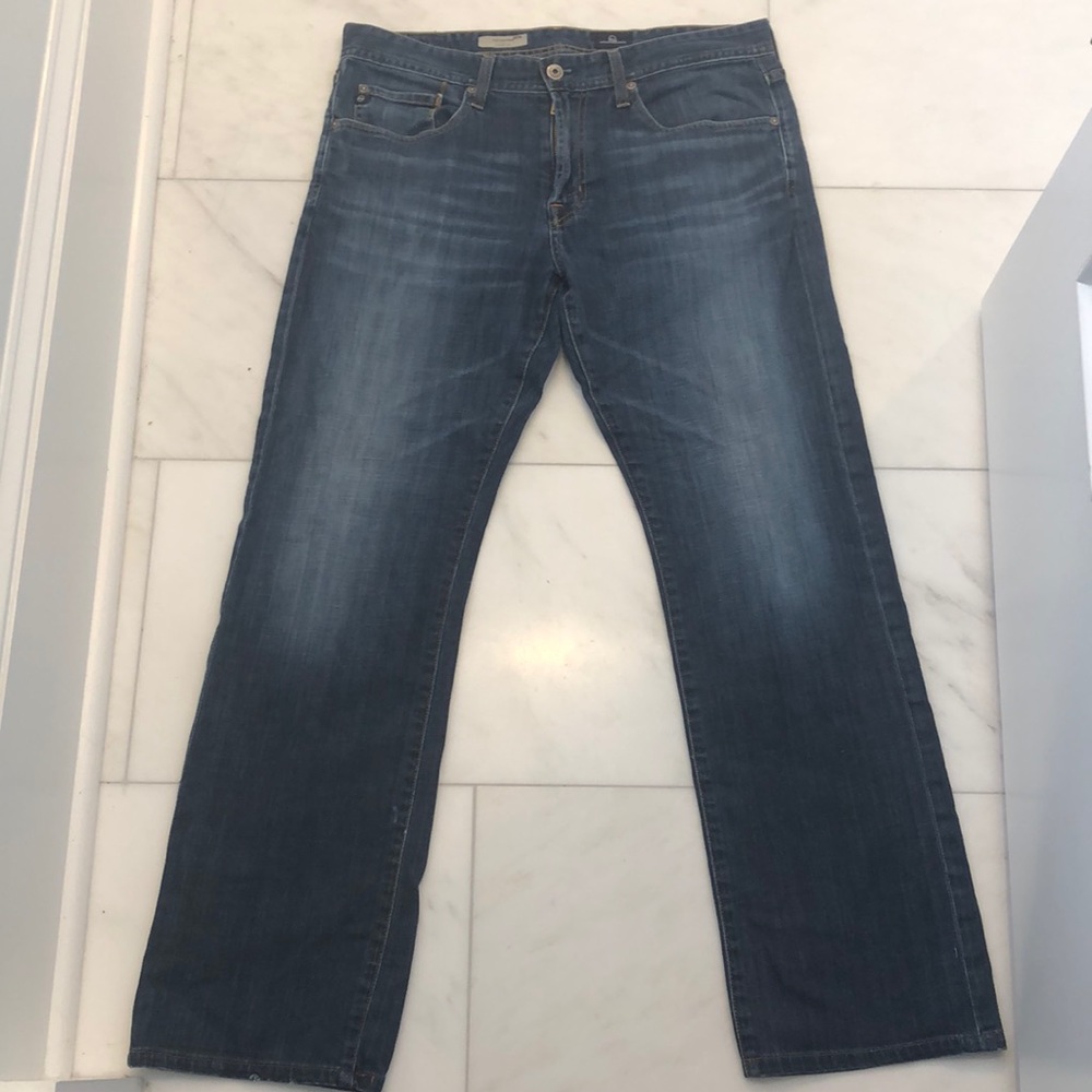 NWOT Adriano Goldshmeid Protege straight leg jeans